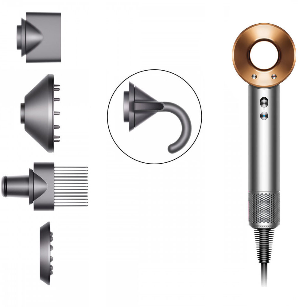 Фен Dyson Supersonic™ HD07 Nickel/Copper