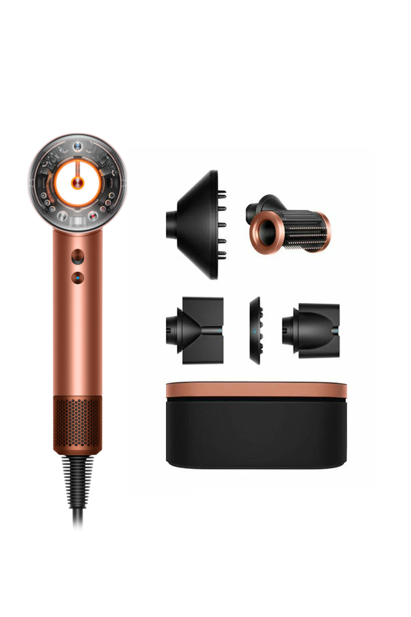 Фен Dyson Supersonic Nural™ HD16 Amber silk + чехол
